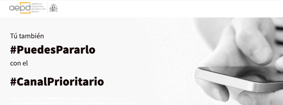 Canal Prioritario AEPD